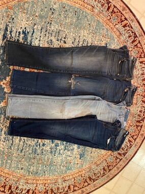 AE & Old Navy Denim Jeans - Four Pairs Size 12